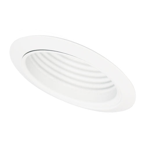 Elco Lighting ELM531KW  Sloped Adjustable Baffle With Socket Bracket Trim Recessed Light White