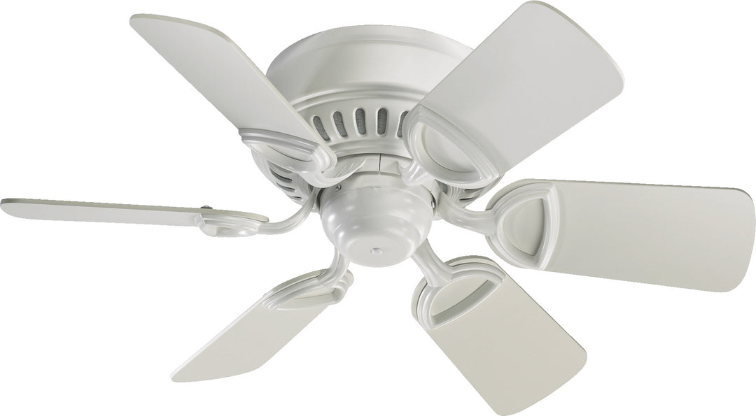 Quorum Medallion 51306-8 Ceiling Fan 30 in. - Studio White