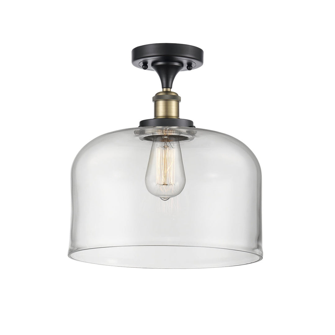 Innovations Ballston Urban 916-1C-BAB-G72-L-LED Ceiling Light - Black Antique Brass