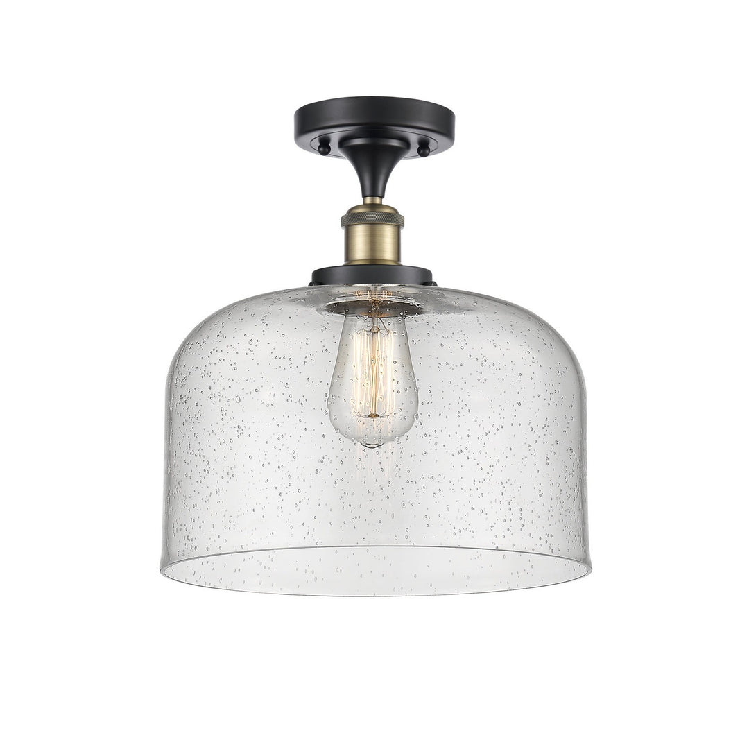Innovations Ballston Urban 916-1C-BAB-G74-L-LED Ceiling Light - Black Antique Brass