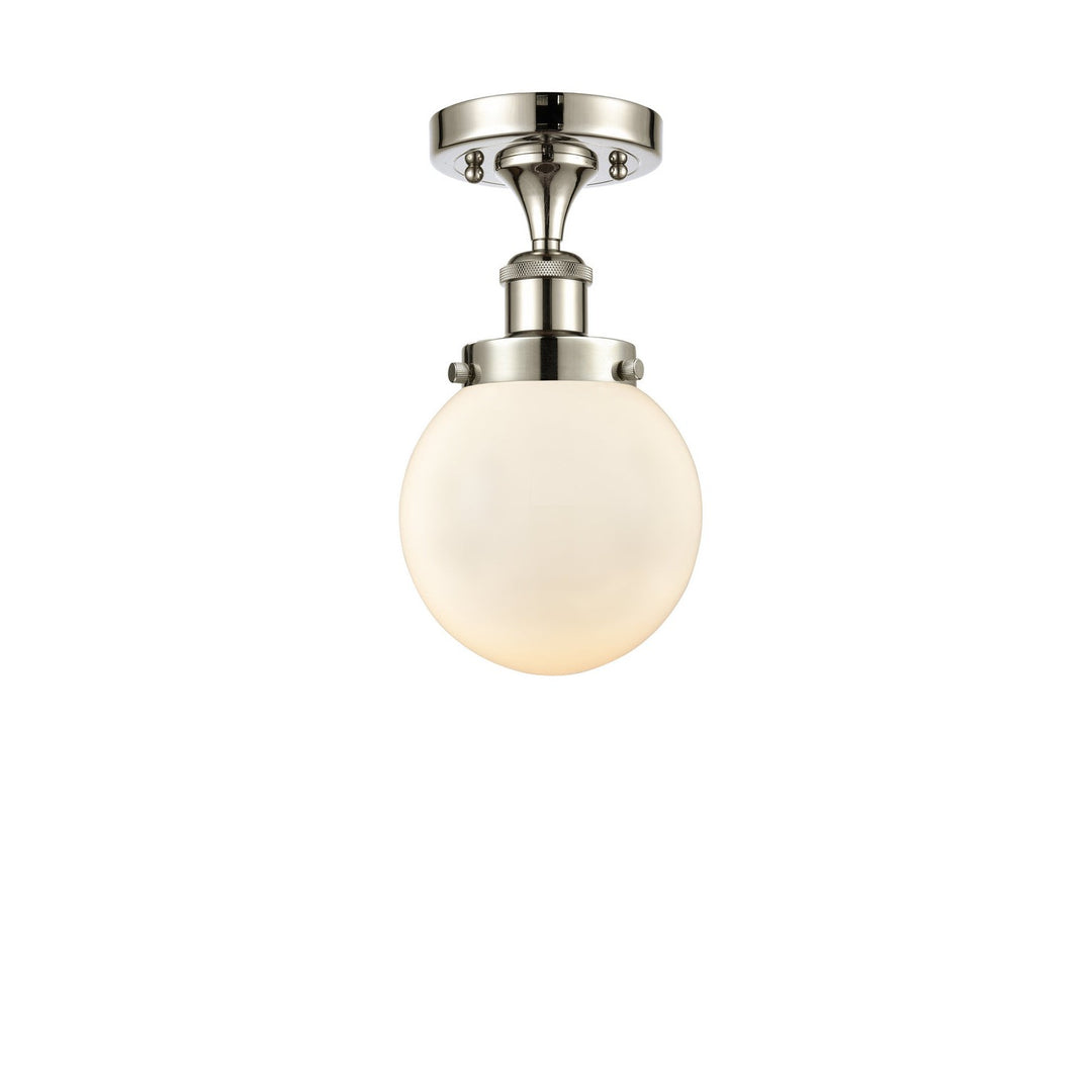 Innovations Ballston Urban 916-1C-PN-G201-6 Ceiling Light - Polished Nickel