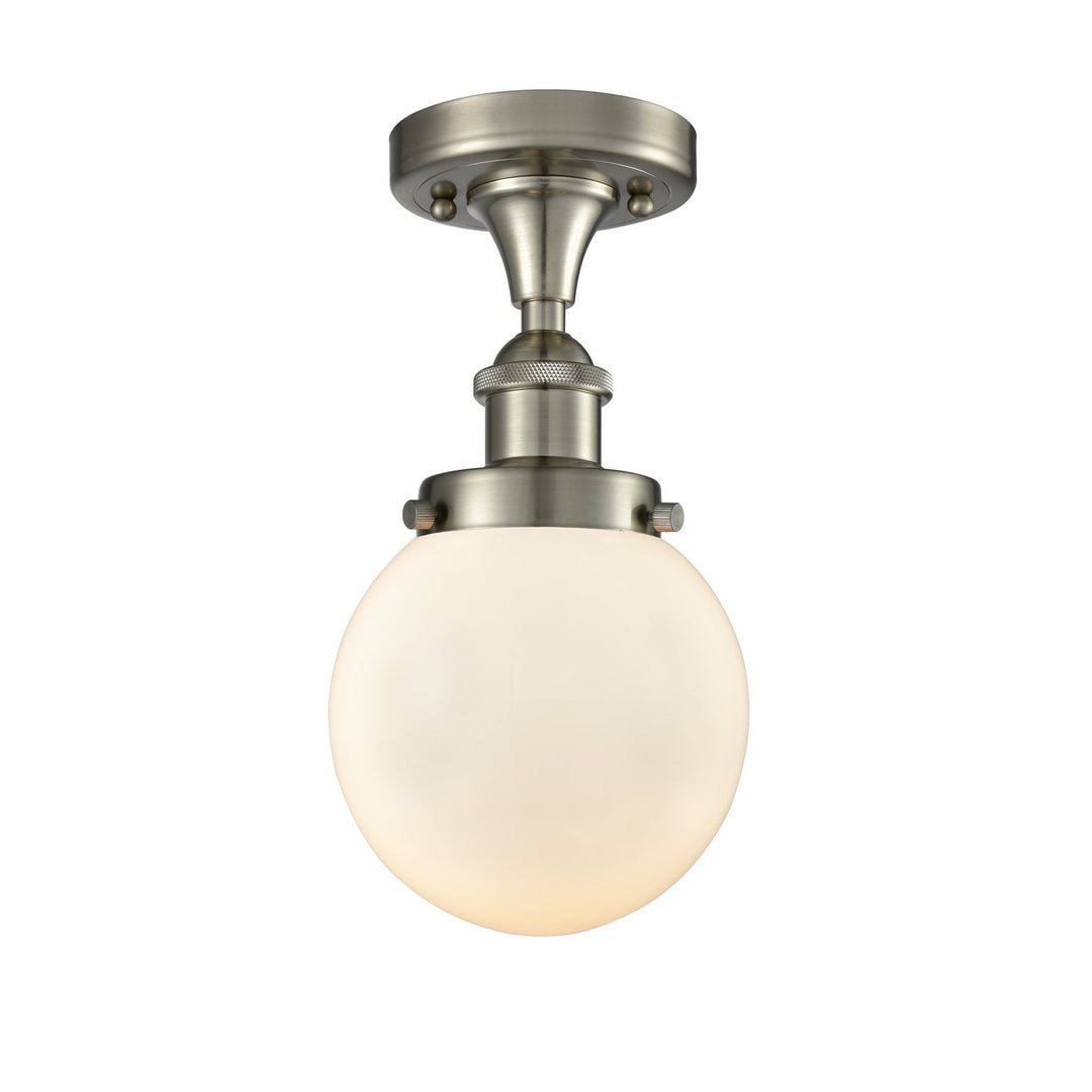 Innovations Ballston Urban 916-1C-SN-G201-6 Ceiling Light - Brushed Satin Nickel