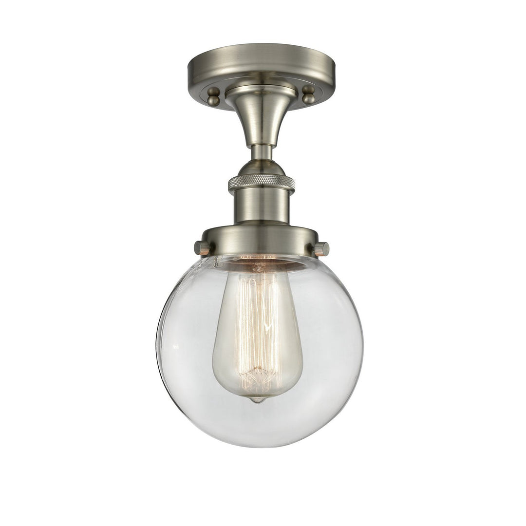 Innovations Ballston Urban 916-1C-SN-G202-6-LED Ceiling Light - Brushed Satin Nickel