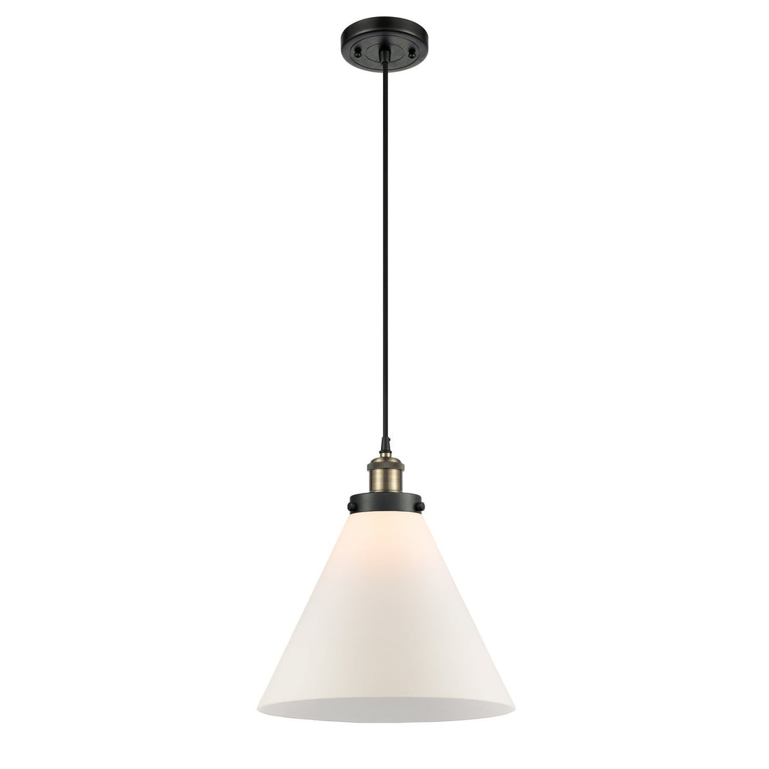 Innovations Ballston Urban 916-1P-BAB-G41-L Pendant Light - Black Antique Brass