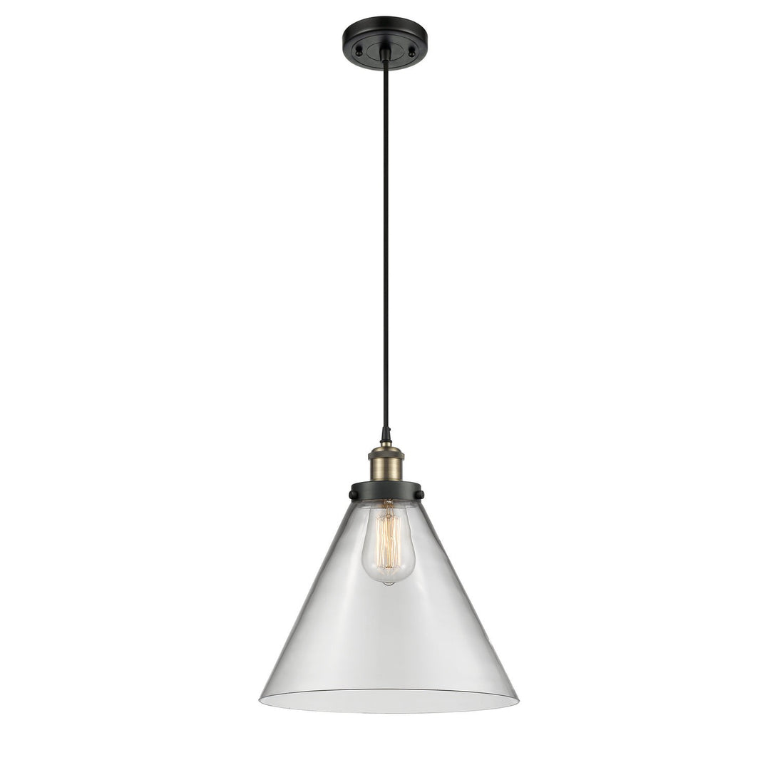 Innovations Ballston Urban 916-1P-BAB-G42-L Pendant Light - Black Antique Brass