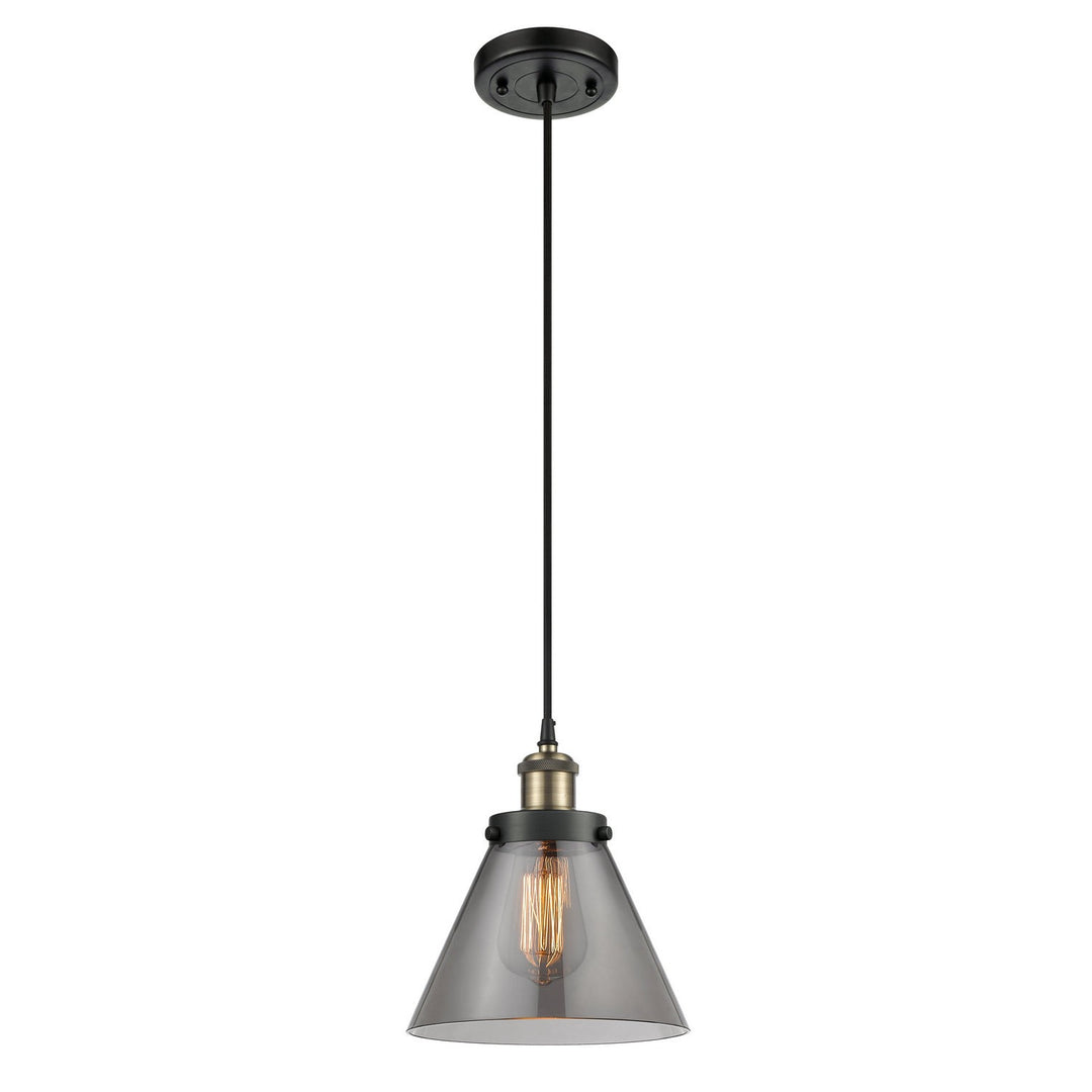 Innovations Ballston Urban 916-1P-BAB-G43 Pendant Light - Black Antique Brass