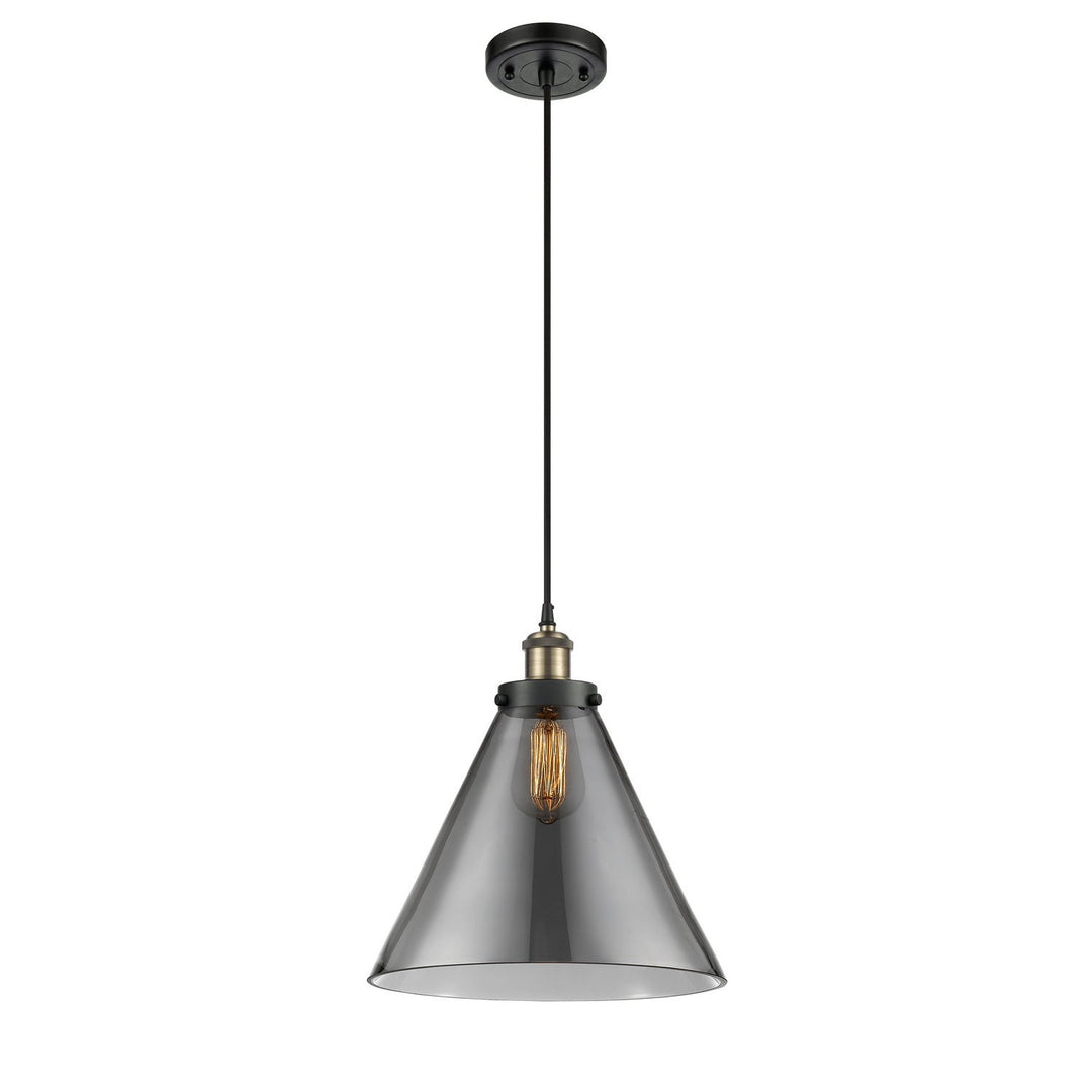 Innovations Ballston Urban 916-1P-BAB-G43-L Pendant Light - Black Antique Brass