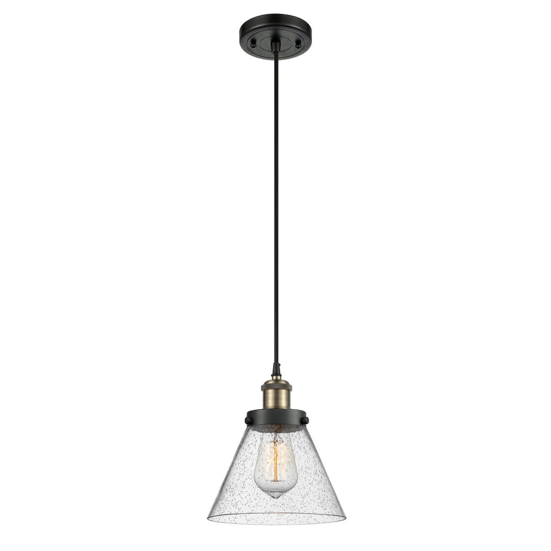 Innovations Ballston Urban 916-1P-BAB-G44-LED Pendant Light - Black Antique Brass