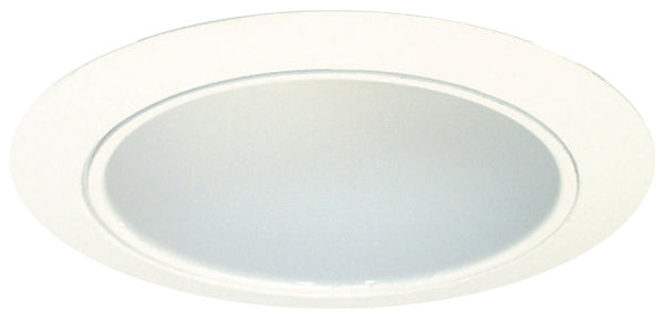 Elco Lighting ELS5030W  Phenolic Baffle Trim With Socket Bracket Recessed Light White