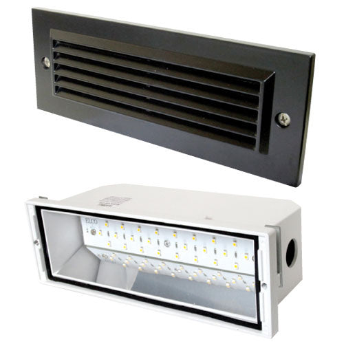 Elco Lighting ELST81B  Led Brick Light Utility Light Black