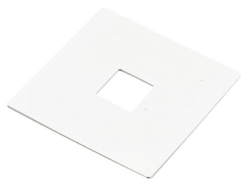 Elco Lighting EP800W  Outlet Box Cover Track Accessory Track Light White