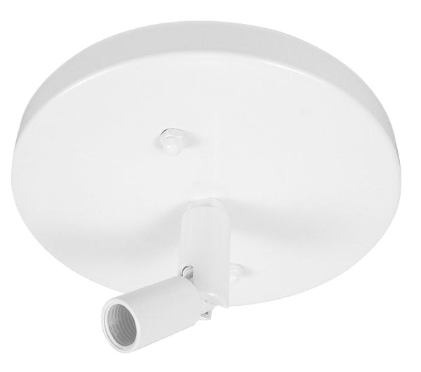 Elco Lighting EP905W  Sloped Ceiling Pendant Adapter Track Accessory Track Light White