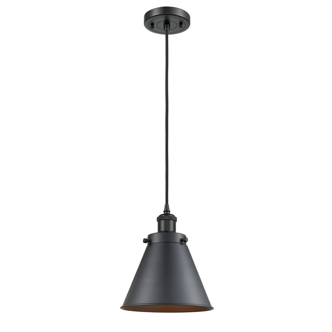 Innovations Ballston Urban 916-1P-BK-M13-LED Pendant Light - Matte Black