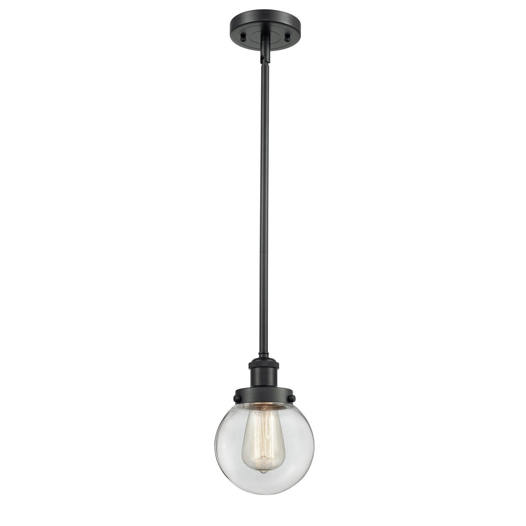 Innovations Ballston Urban 916-1S-BK-G202-6-LED Pendant Light - Matte Black