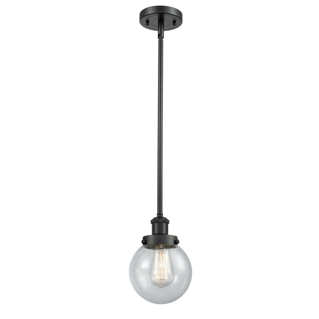 Innovations Ballston Urban 916-1S-BK-G204-6-LED Pendant Light - Matte Black