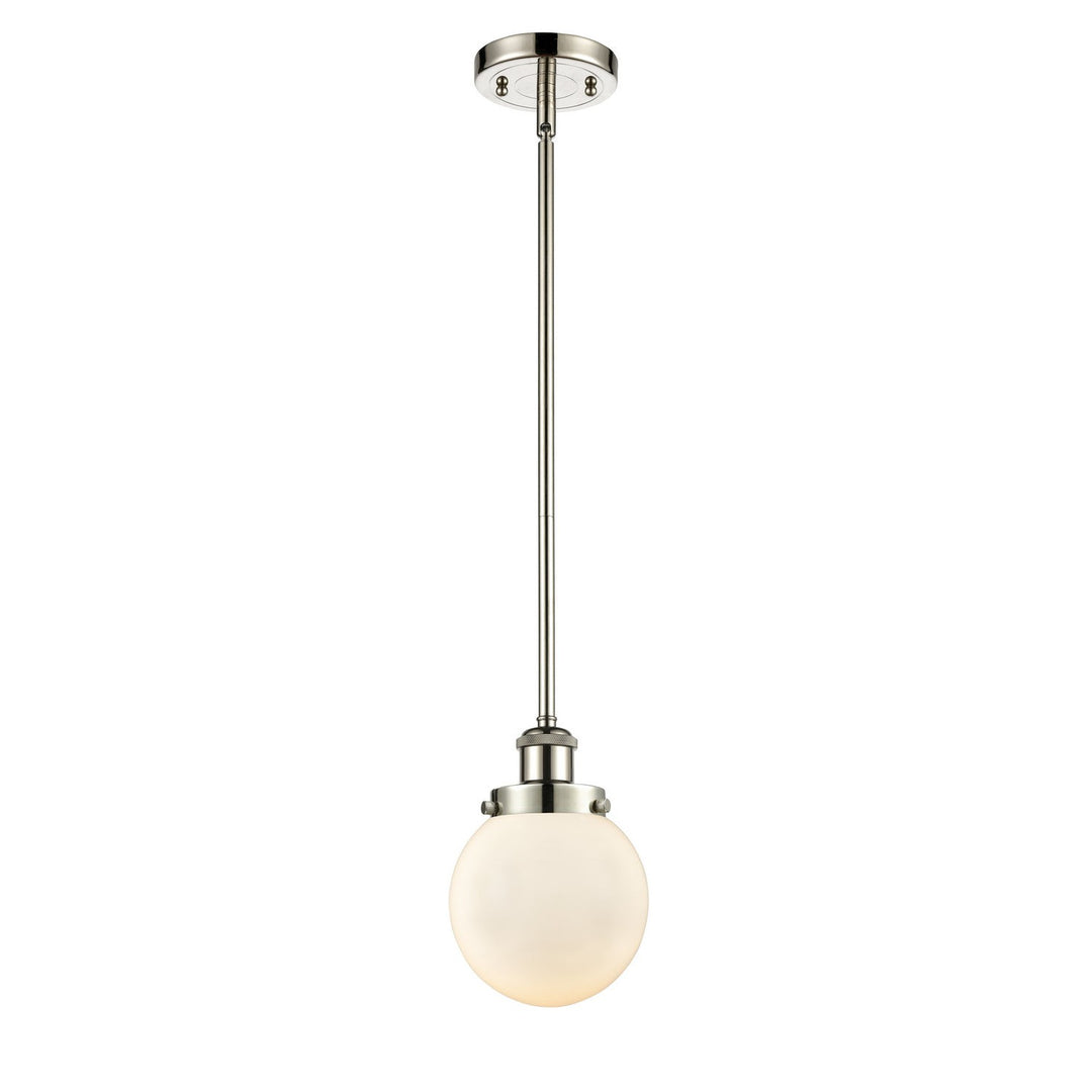 Innovations Ballston Urban 916-1S-PN-G201-6 Pendant Light - Polished Nickel