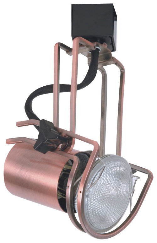 Elco Lighting ET656CP  Track Fixture Track Light Copper/Antique/Verde