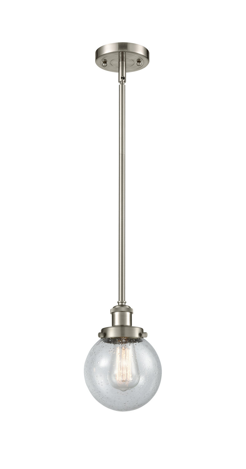 Innovations Ballston Urban 916-1S-SN-G204-6-LED Pendant Light - Brushed Satin Nickel