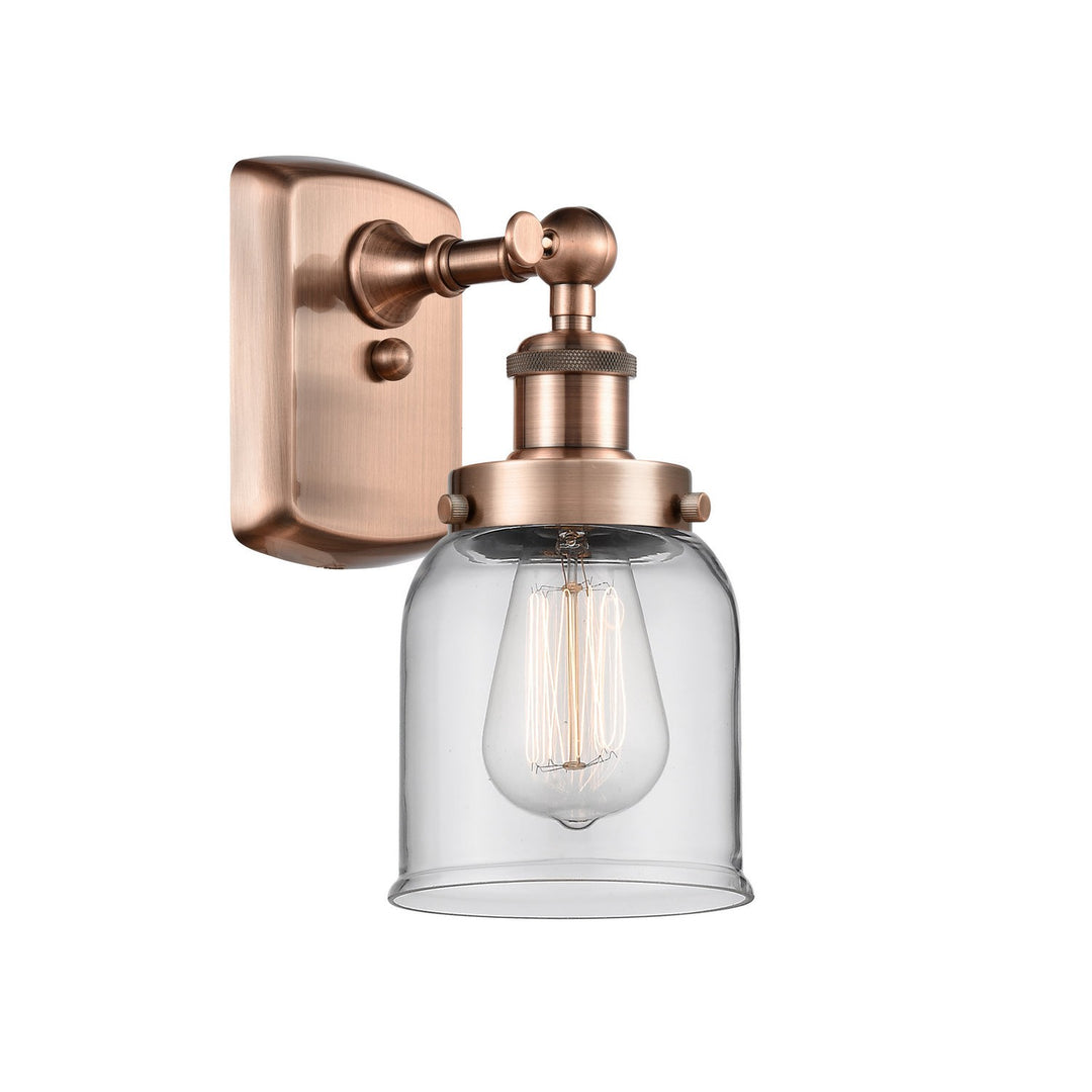 Innovations Ballston Urban 916-1W-AC-G52 Wall Sconce Light - Antique Copper