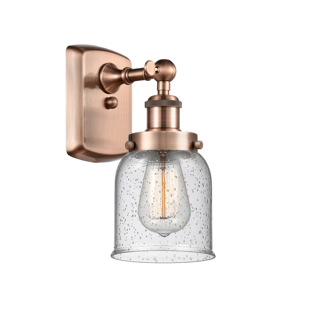 Innovations Ballston Urban 916-1W-AC-G54 Wall Sconce Light - Antique Copper