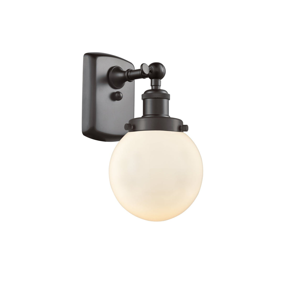 Innovations Ballston Urban 916-1W-OB-G201-6 Wall Sconce Light - Oil Rubbed Bronze