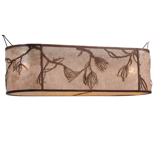 Meyda Tiffany Lighting 114147 Whispering Pines Shade Lamp Shade Bronze / Dark