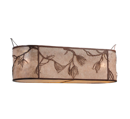 Meyda Tiffany Lighting 114147 Whispering Pines Shade Lamp Shade Bronze / Dark
