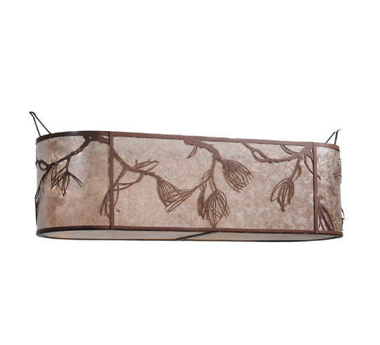 Meyda Tiffany Lighting 114147 Whispering Pines Shade Lamp Shade Bronze / Dark