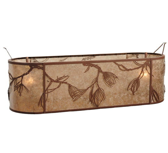 Meyda Tiffany Lighting 114147 Whispering Pines Shade Lamp Shade Bronze / Dark