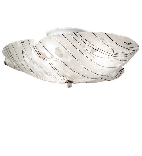 Meyda Tiffany Metro Fusion 114155 Ceiling Light - Nickel