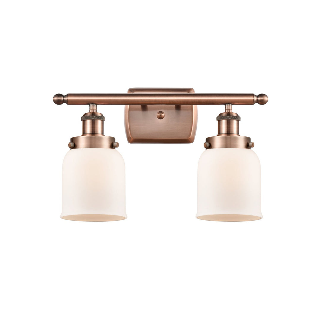 Innovations Ballston Urban 916-2W-AC-G51-LED Bath Vanity Light 16 in. wide - Antique Copper