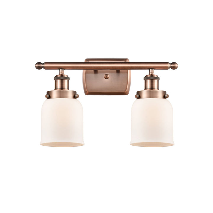 Innovations Ballston Urban 916-2W-AC-G51-LED Bath Vanity Light 16 in. wide - Antique Copper