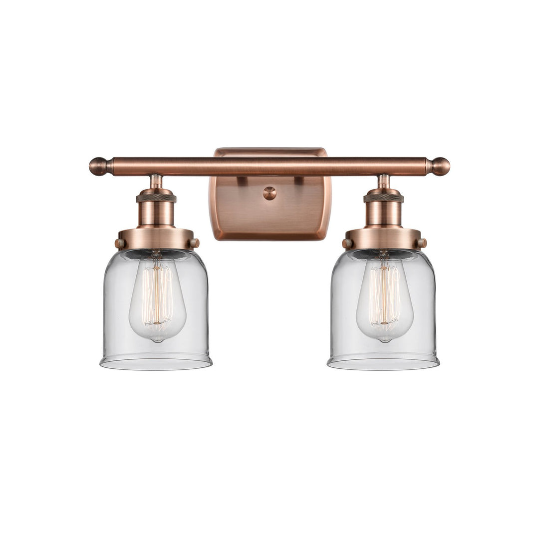 Innovations Ballston Urban 916-2W-AC-G52 Bath Vanity Light 16 in. wide - Antique Copper