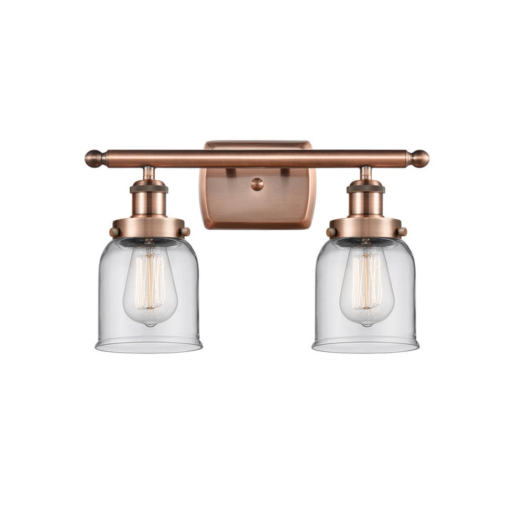 Innovations Ballston Urban 916-2W-AC-G52 Bath Vanity Light 16 in. wide - Antique Copper