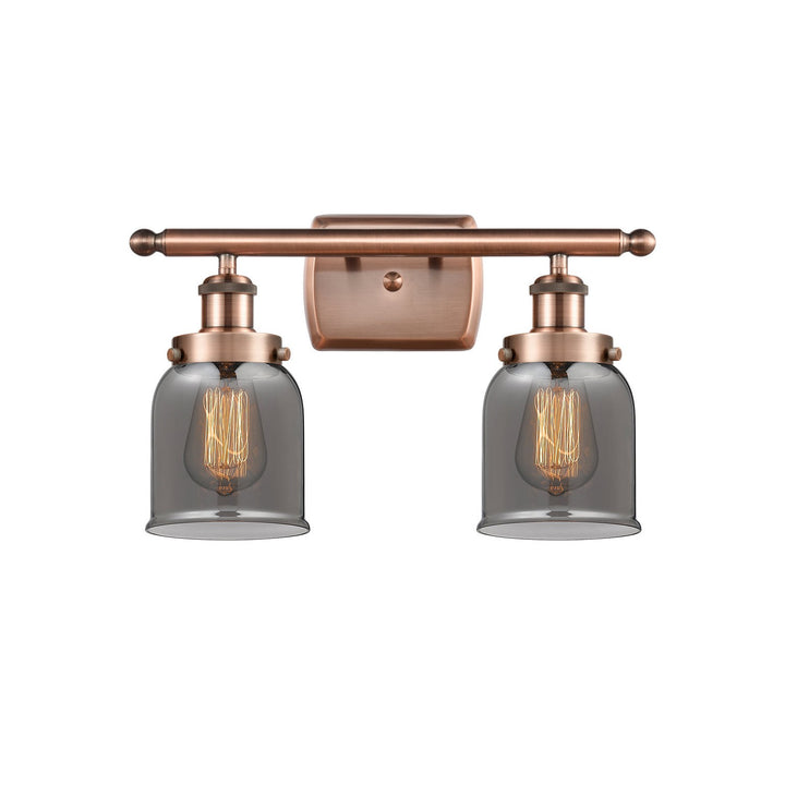 Innovations Ballston Urban 916-2W-AC-G53-LED Bath Vanity Light 16 in. wide - Antique Copper