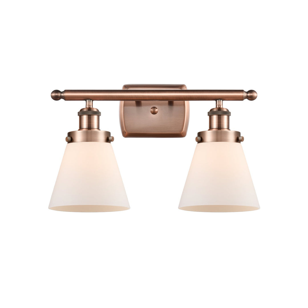 Innovations Ballston Urban 916-2W-AC-G61 Bath Vanity Light 16 in. wide - Antique Copper