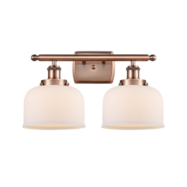 Innovations Ballston Urban 916-2W-AC-G71-LED Bath Vanity Light 18 in. wide - Antique Copper