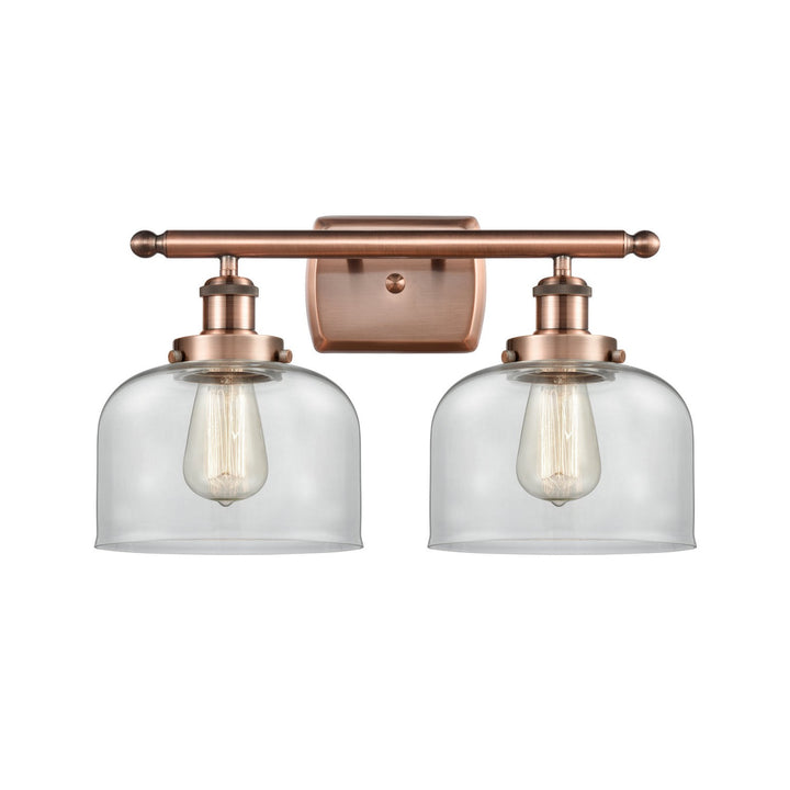 Innovations Ballston Urban 916-2W-AC-G72 Bath Vanity Light 18 in. wide - Antique Copper