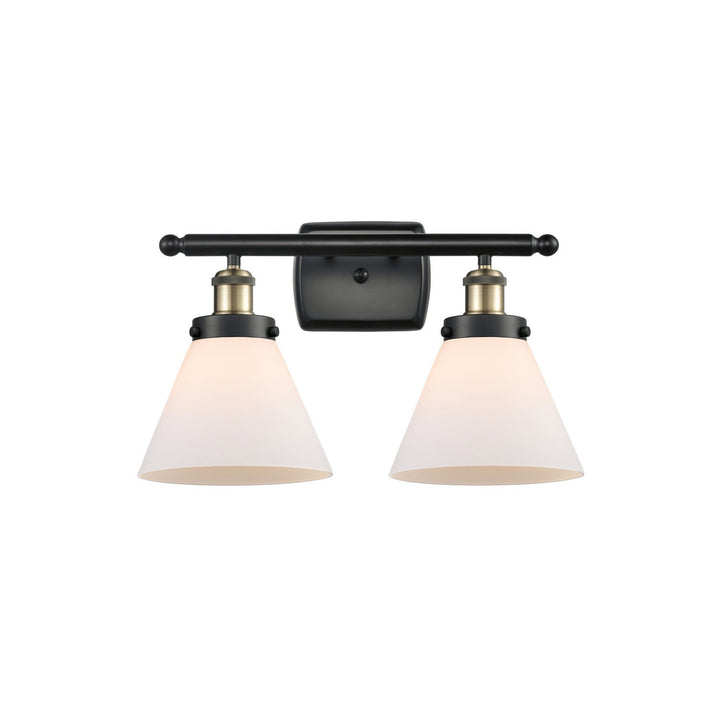 Innovations Ballston Urban 916-2W-BAB-G41-LED Bath Vanity Light 18 in. wide - Black Antique Brass