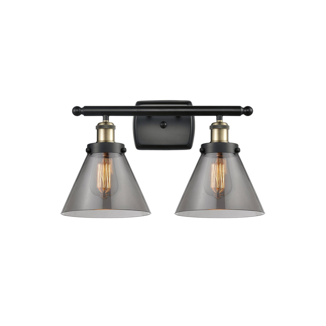 Innovations Ballston Urban 916-2W-BAB-G43 Bath Vanity Light 18 in. wide - Black Antique Brass