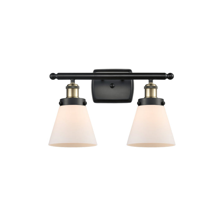 Innovations Ballston Urban 916-2W-BAB-G61 Bath Vanity Light 16 in. wide - Black Antique Brass