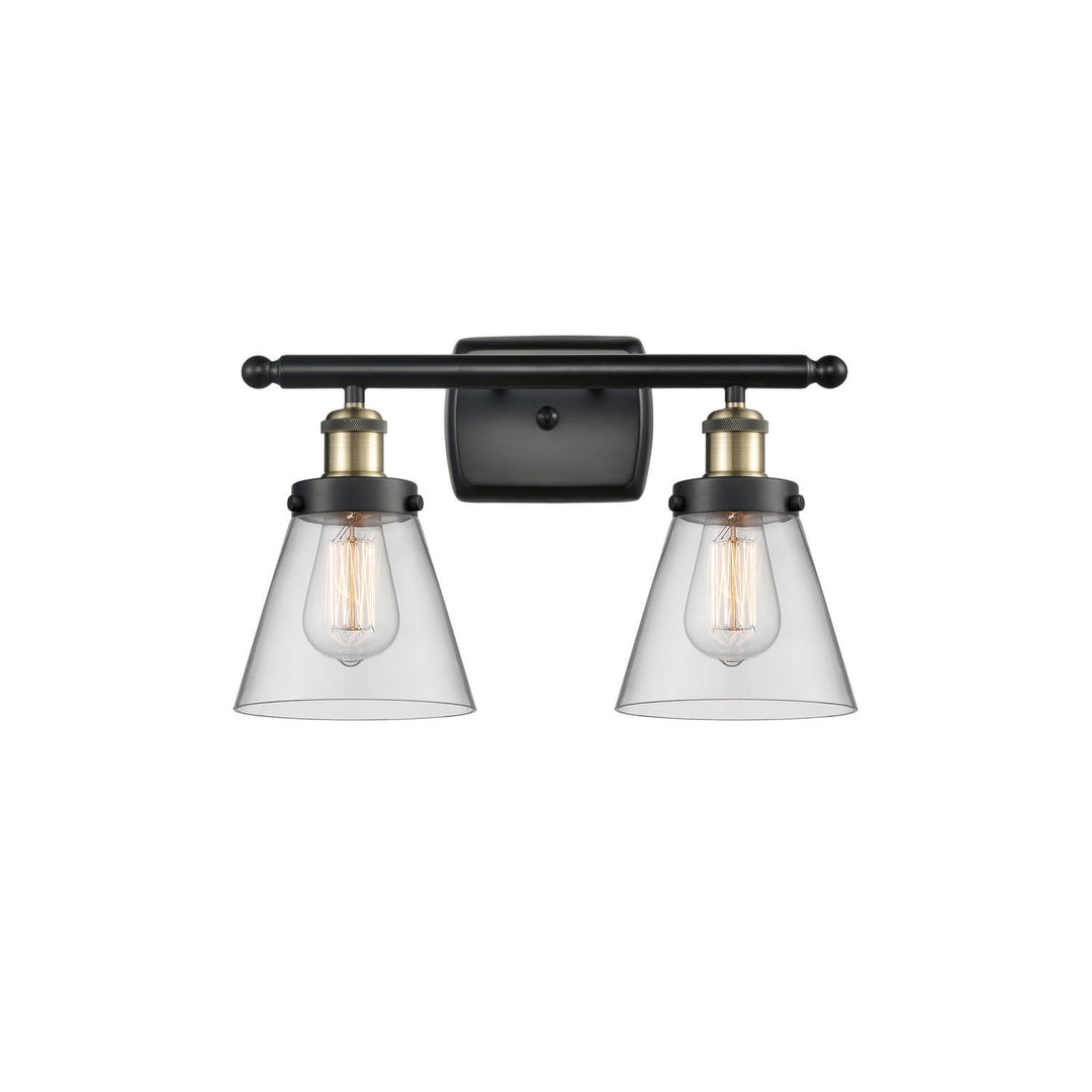 Innovations Ballston Urban 916-2W-BAB-G62 Bath Vanity Light 16 in. wide - Black Antique Brass