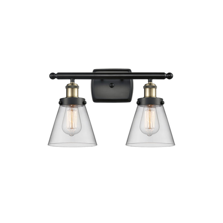 Innovations Ballston Urban 916-2W-BAB-G62 Bath Vanity Light 16 in. wide - Black Antique Brass