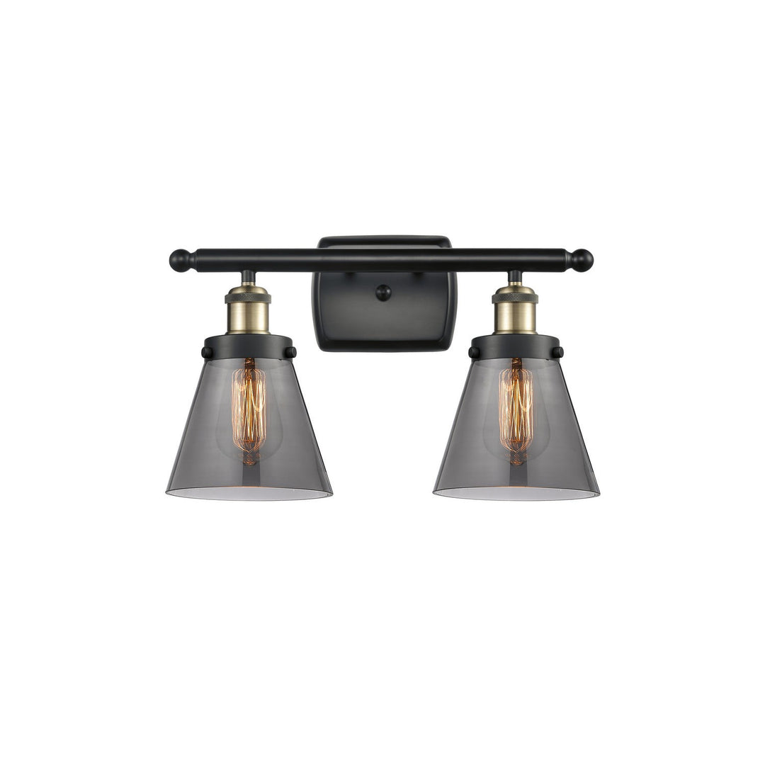 Innovations Ballston Urban 916-2W-BAB-G63-LED Bath Vanity Light 16 in. wide - Black Antique Brass