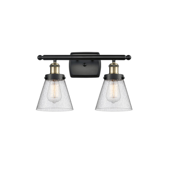 Innovations Ballston Urban 916-2W-BAB-G64 Bath Vanity Light 16 in. wide - Black Antique Brass