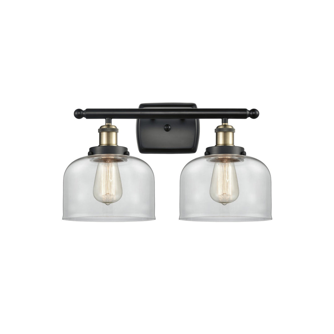 Innovations Ballston Urban 916-2W-BAB-G72-LED Bath Vanity Light 18 in. wide - Black Antique Brass