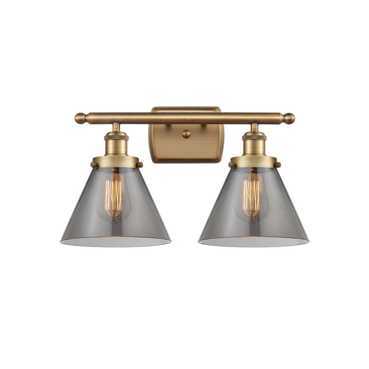 Innovations Ballston Urban 916-2W-BB-G43 Bath Vanity Light 18 in. wide - Brushed Brass