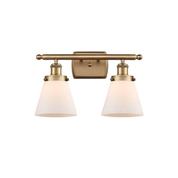 Innovations Ballston Urban 916-2W-BB-G61 Bath Vanity Light 16 in. wide - Brushed Brass