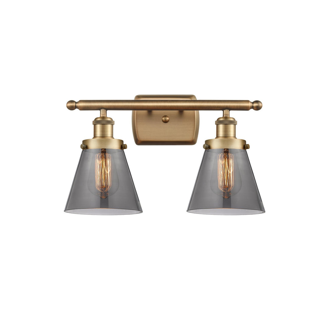 Innovations Ballston Urban 916-2W-BB-G63 Bath Vanity Light 16 in. wide - Brushed Brass