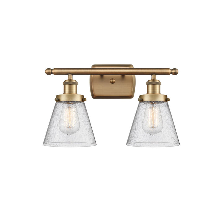 Innovations Ballston Urban 916-2W-BB-G64 Bath Vanity Light 16 in. wide - Brushed Brass